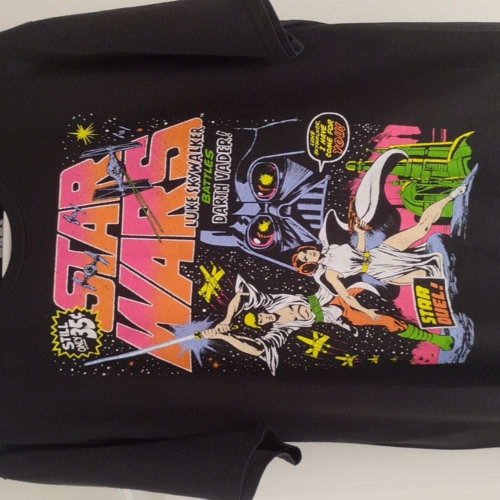 Retro Star Wars Classic Graphic T-Shirt - Picture 3 of 3
